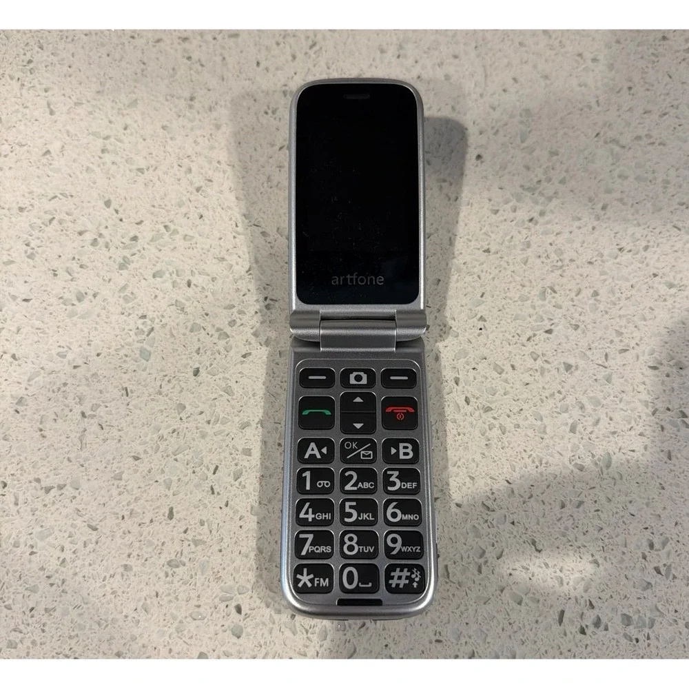 G3 4G Flip Phone Unlocked‎ Big Button Senior Cell Phone 2.4 LCD